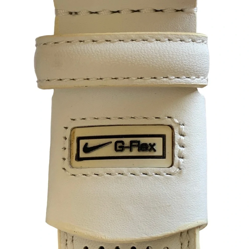 Nike G-flex White Leather Belt